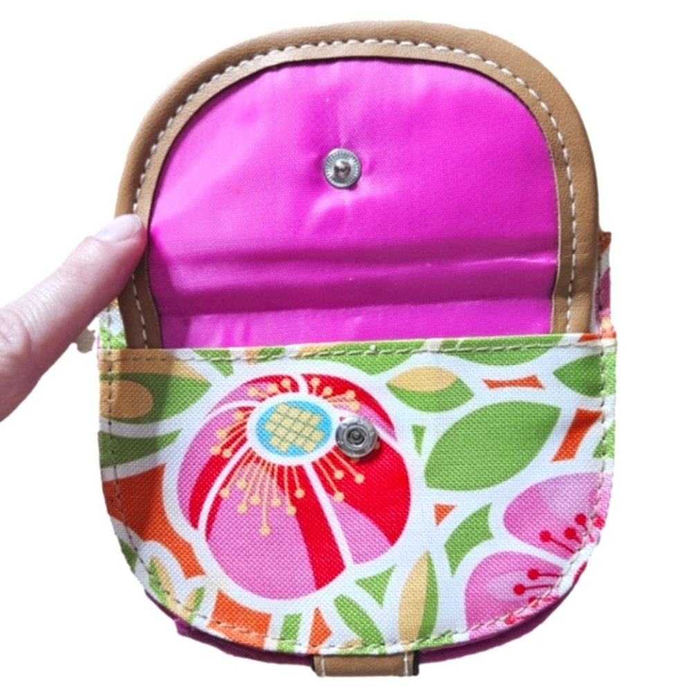 Lily Bloom | Floral Coin Purse | Snap Bifold Wallet | Womens | Eco-Friendly - Picture 9 of 14